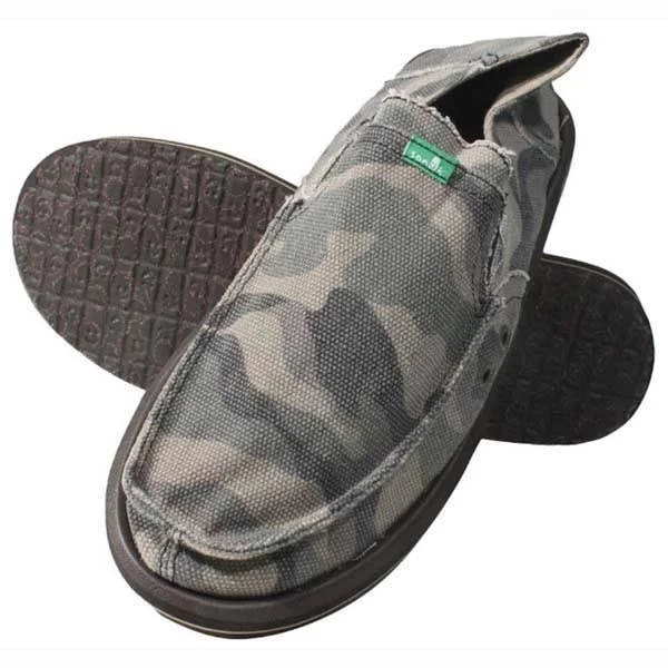 Sanuk Men's Pick Pocket - Charcoal - 7