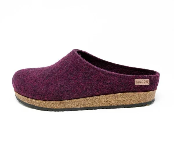Women's Essenz Wool Clog Navy, 8.5