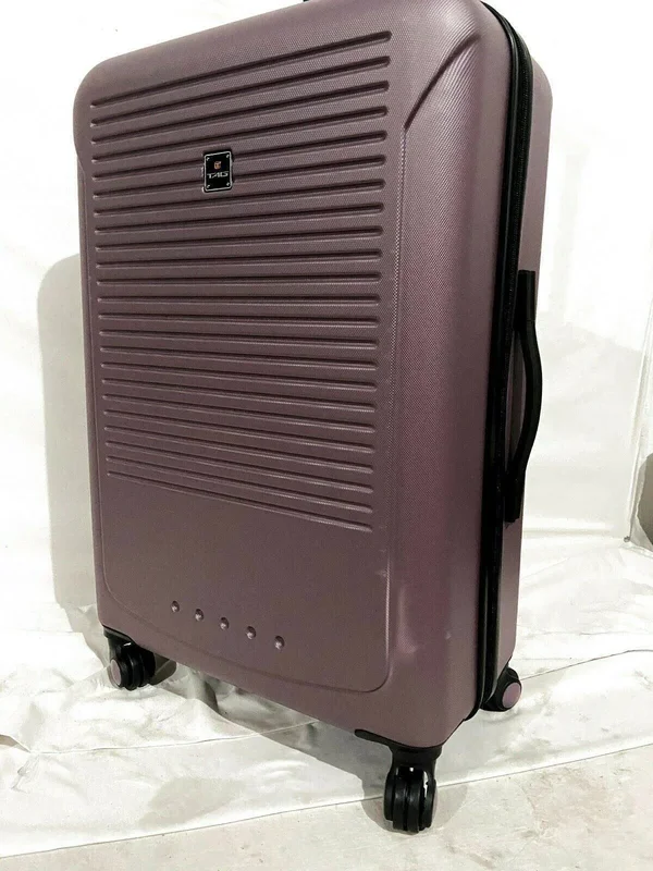 Tag Riverside 28&& Hardcase Spinner Lightweight Suitcase Luggage Blue