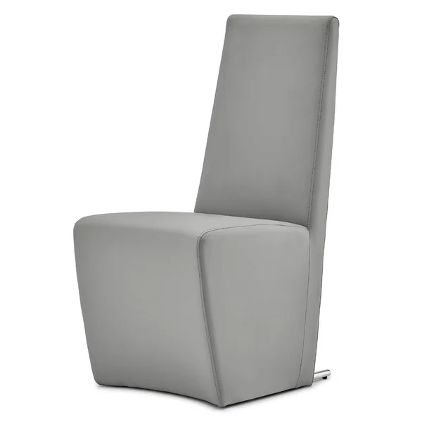 Zuri Furniture Boston High Back Modern Dining Chair - Dark Grey
