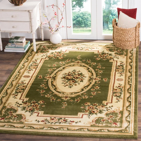 Safavieh Lyndhurst Sage/Ivory 8 ft. x 11 ft. Area Rug
