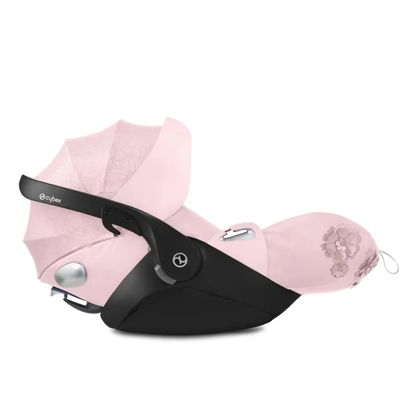 Cybex Cloud Q SensorSafe Infant Car Seat - Simply Flowers - Nude Beige