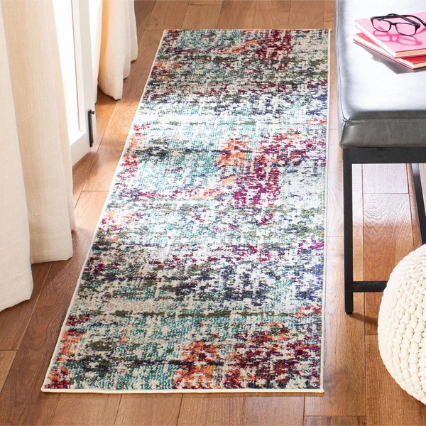 Safavieh Madison 469 Area Rug - Cream, Blue, 6&7x22 x 6&7x22 Round