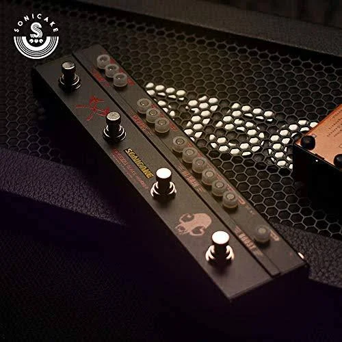 SONICAKE Black Hammer Multi Effects Heavy Metal Higain Distortion Boost Chorus Delay Guitar Pedal