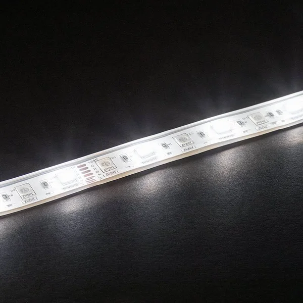 5M RGB+W LED Strip Light - Submersible LED Tape Light - 24V - IP68 Submersible, Natural White - 196.9in _16.40ft