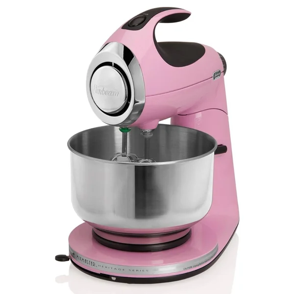 Sunbeam Heritage Series Stand Mixer - Pink, 17.1 x 15.1 x 10.4