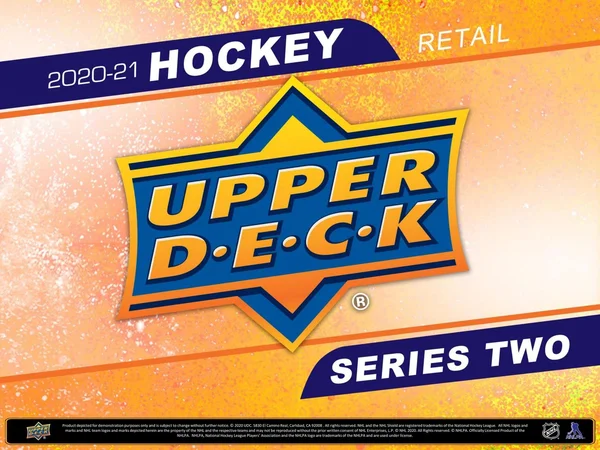 2020-21 Upper Deck Series 2 Hockey 24 Pack Retail Box