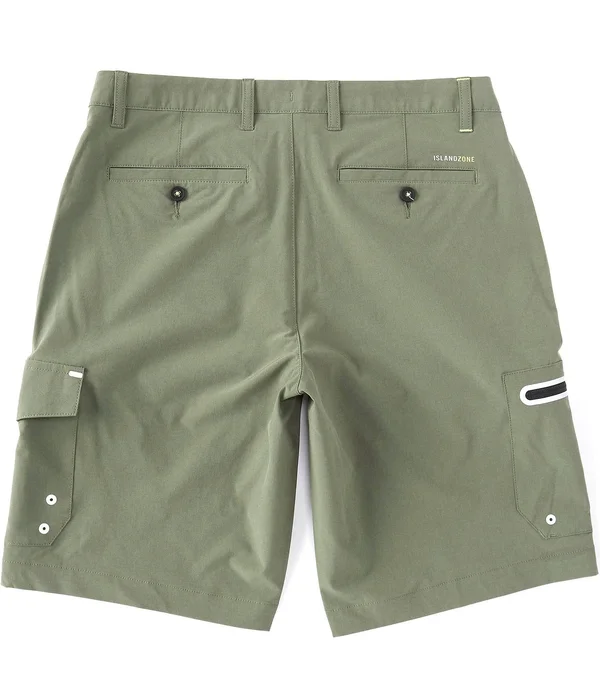 Tommy Bahama Cayman Isles Cargo 10 Inseam Shorts - Mens, 32, Ocean Deep