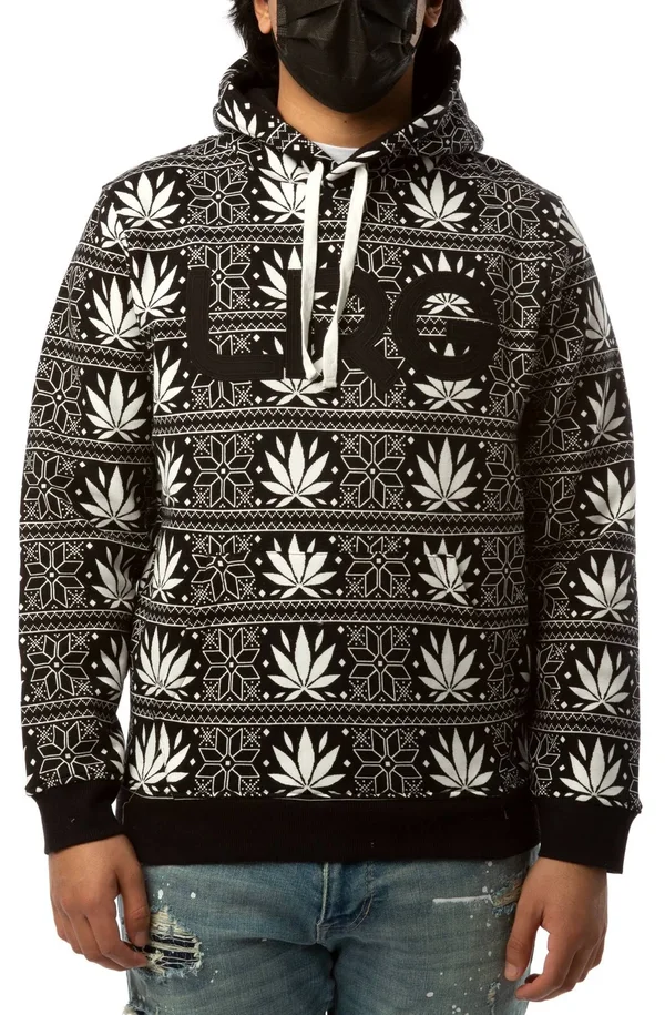 LRG Extraction Leaf Hoodie Black