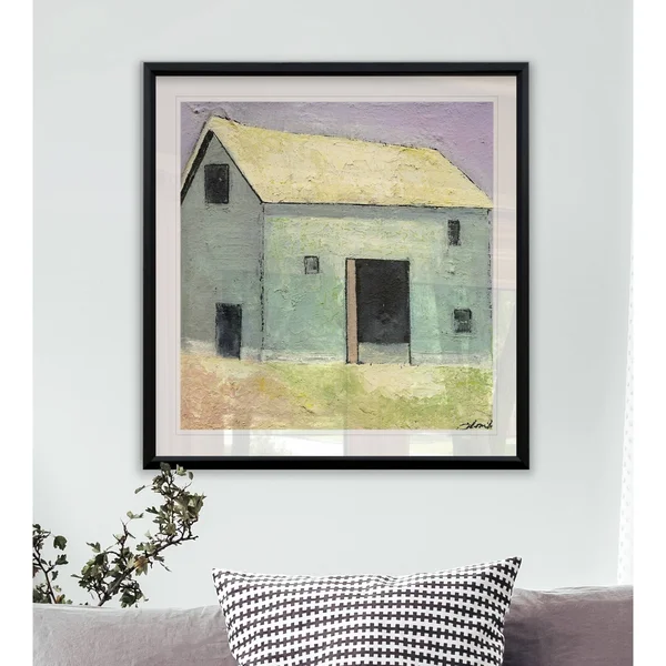 Barn I -Framed Giclee Print - 24x24