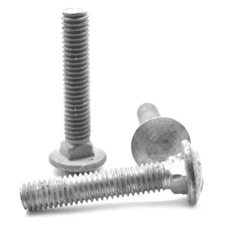 3/4 inch-10 x 12 inch6 inchthd UNDER-SIZED Coarse Thread A307 Grade A Carriage Bolt Low Carbon Steel Hot Dip Galvanized Pk 25