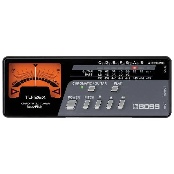 Boss TU-12EX Chromatic Guitar/Bass Tuner