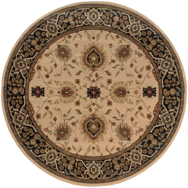 Oriental Weavers Hudson 1338C 7&8x22 x 10&10x22 Beige Area Rug