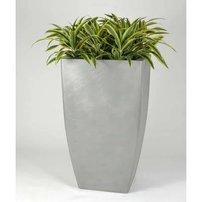 Giffard Plastic Pot Planter Orren Ellis Color: Russian Sky, Size: 36x22 H x 24x22 W x 24x22 D