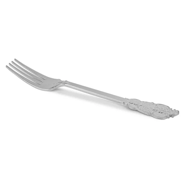 600 Forks, Shiny Baroque Silver Plastic Collection Forks