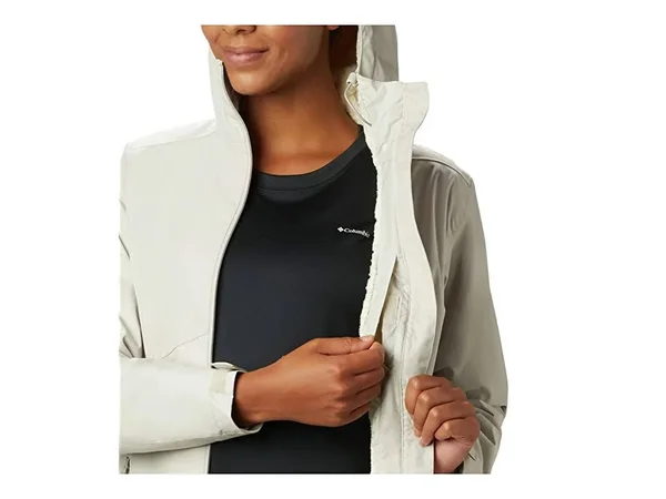 Columbia Women & S Rainie Falls Jacket - Light Cloud