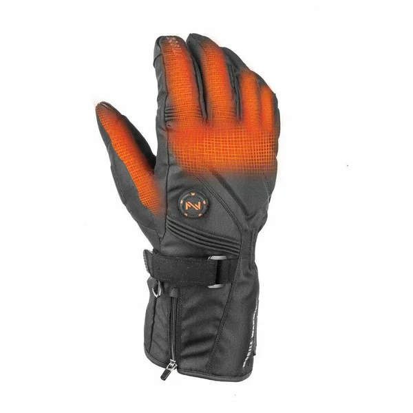 Mobile Warming-MWG19M26-01-04 Heated Textile Glove 7.4 Volt Black Large