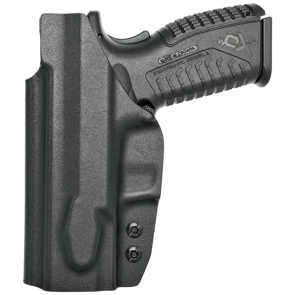 Concealment Express - Springfield XD-M Tuckable IWB Kydex Holster Carbon Fiber Black - Left Hand (w/Full Sweatguard), Springfie