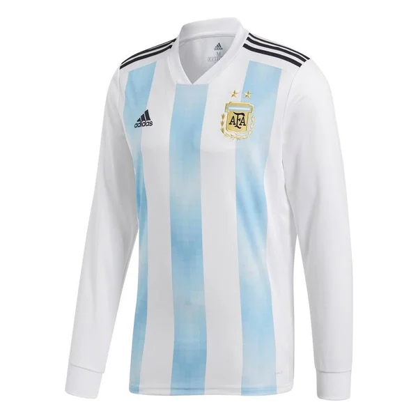 Adidas Argentina Long Sleeve Home Jersey 2018