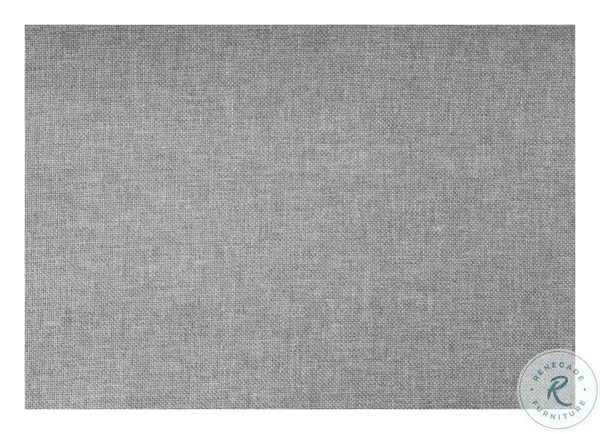 Monarch Bed - Twin size, Grey Linen Headboard Only
