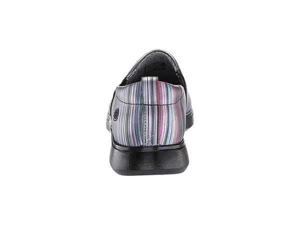 Klogs Women's Leena Slip On - Size: 9.5, Blurred Line/Black Os Leather