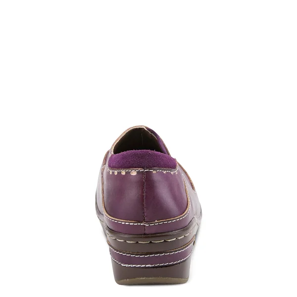 L&Artiste by Spring Step Women's Burbank Clog, Olive Green Leather