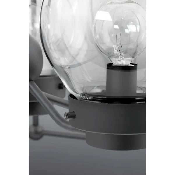 Progress Lighting P300112-031 Spatial One-Light Bath Black
