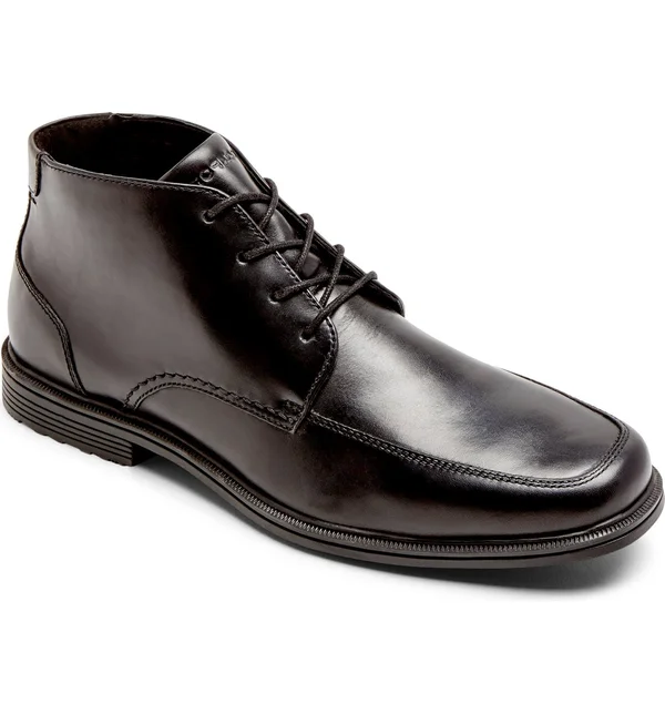 Men's Rockport Taylor Waterproof Chukka, Size: 14, Brown