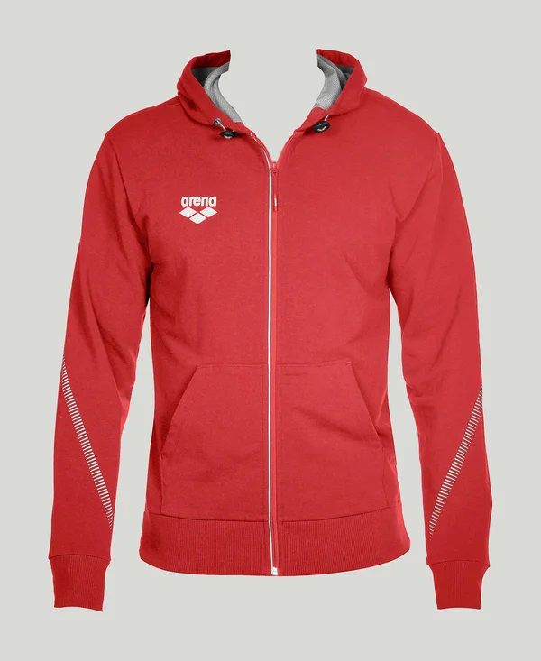 Arena 1d347 Team Line Hooded Jacket - Red, S