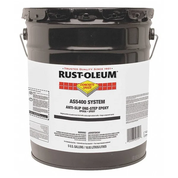 Rust-Oleum 289377 Anti-Slip Floor Coating - 440g/L, 6 gal., Black