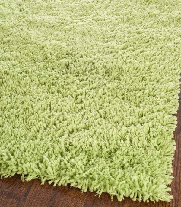 Safavieh Shag SG240B 2&3x22 x 6&0x22 Runner Lime Area Rug