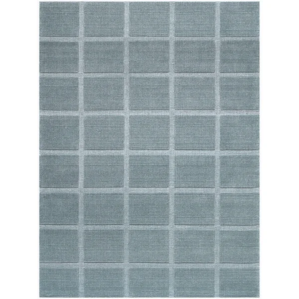 Marinda Hand-Woven Wool Area Rug - 8x10 - Blue
