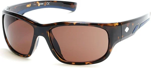 Harley-Davidson HD 0902X Sunglasses 01A Shiny Black, Smoke