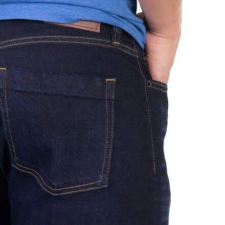 Revtown Automatic Straight Fit Stretch Jeans - Men's Dark Indigo, 34x32