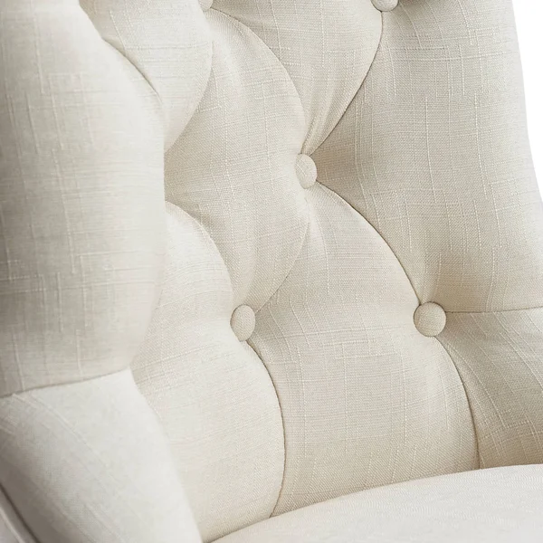 Finch Elmhurst Cream Tufted Dining Chair Set of 2