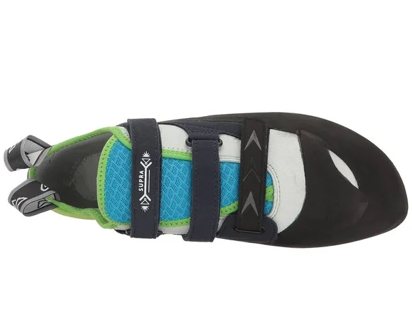 Evolv Men's Supra Climbing Shoe - 13 - White, Neon Green