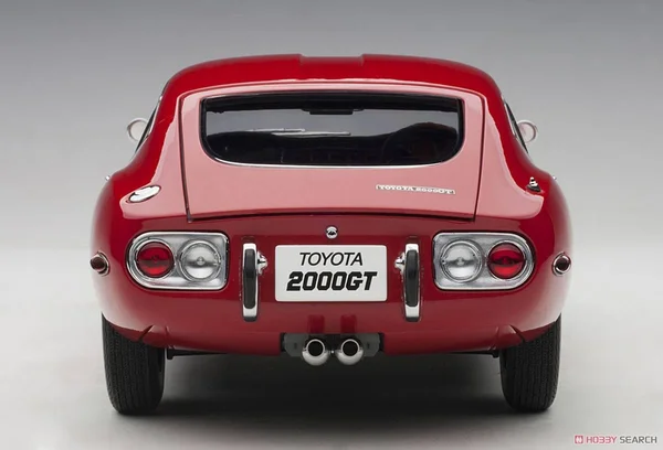 Toyota 2000GT Coupe Red 1/18 Model Car by AUTOart