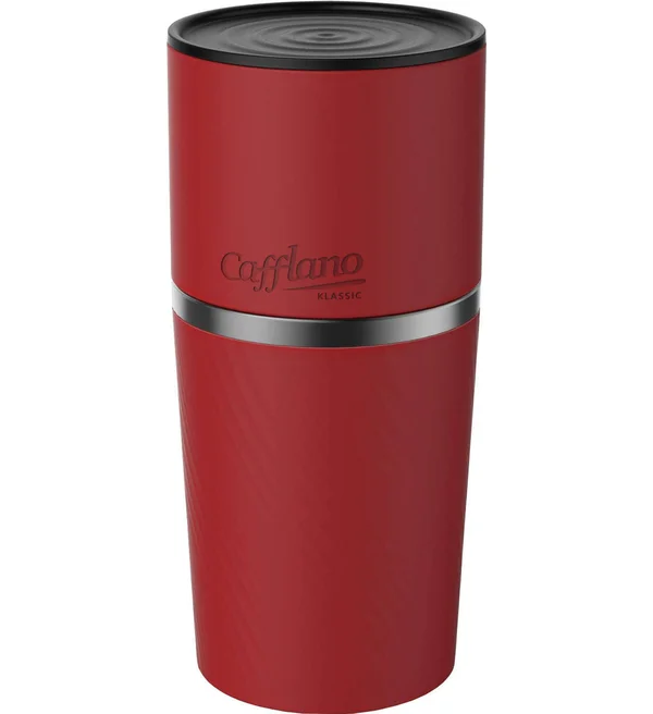 Cafflano Klassic All-in-One Pour-Over Coffee Maker - Red