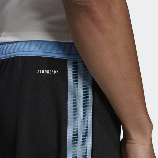 Adidas Men's Tiro 21 Track Pants Black/Hazy Blue M