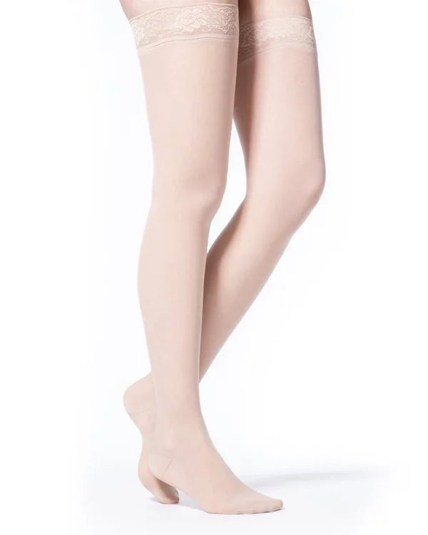 Sigvaris Eversheer Closed Toe Thigh High - 15-20 mmHg, Long, Medium