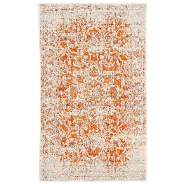 Safavieh Madison Snowflake Boho Distressed Medallion Rug - 2&3x22 x 14& Runner - Turquoise/Ivory