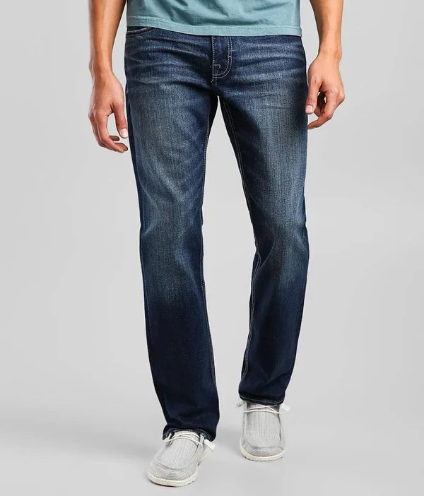 Bke Jake Straight Stretch Jean - Blue 36/36, Men's