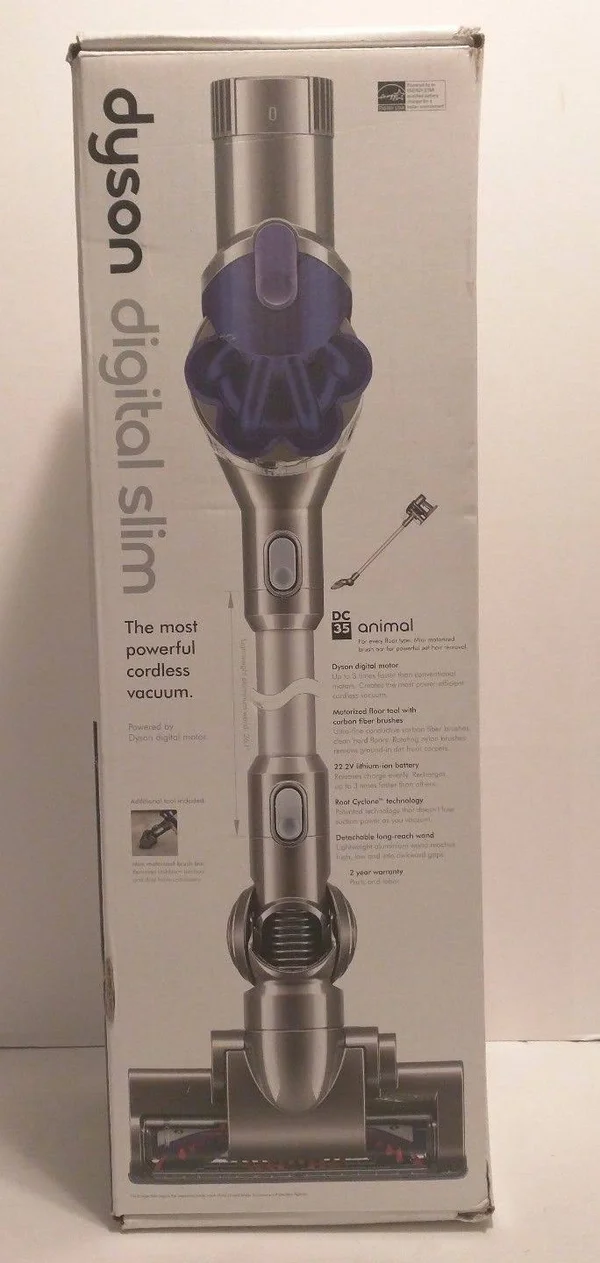 Dyson DC35 Animal Digital Slim- Stick Cordless Vacuum Cleaner Purple