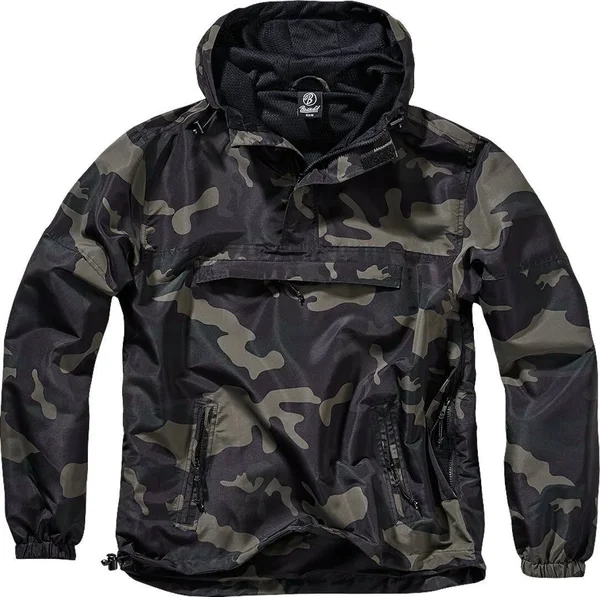 Brandit Summer Windbreaker - Textile Jacket - Darkcamo - 4XL