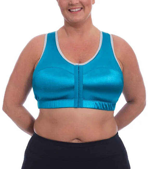 Enell High Impact Wire-Free Sports Bra - Womens - Blue Lagoon - 3