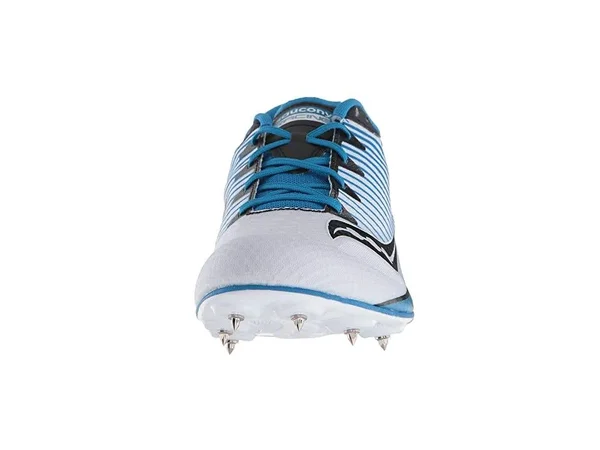 Saucony Vendetta 2, White/Blue, 12.5