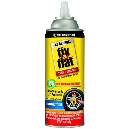 ITW S60410 Fix A Flat Tire Repair Inflator 12 Ounce - Size: 4 in
