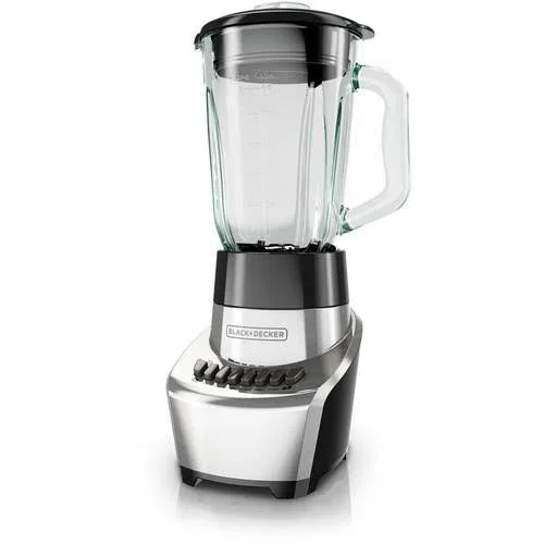 Black+decker BL1111SG FusionBlade 12 Speed Blender, Silver