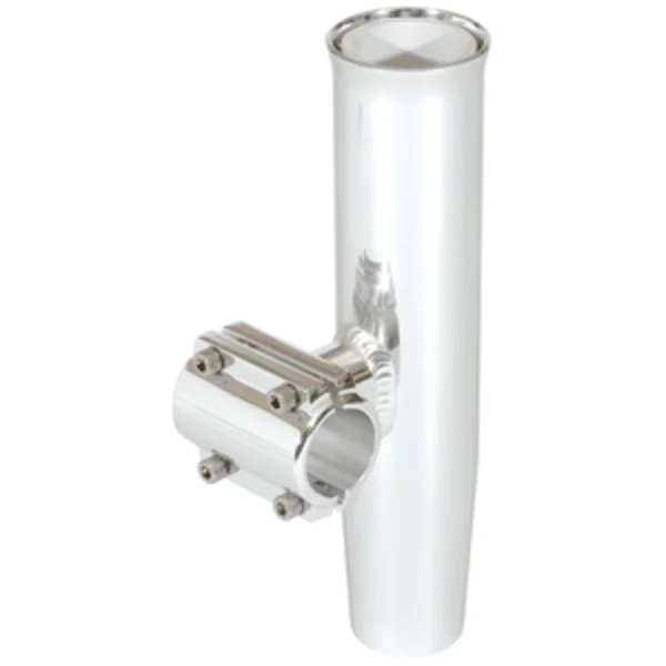 Lee&s Clamp-On Rod Holder - Silver Aluminum - Horizontal Mount - Fits 2.375x22 O.D. Pipe