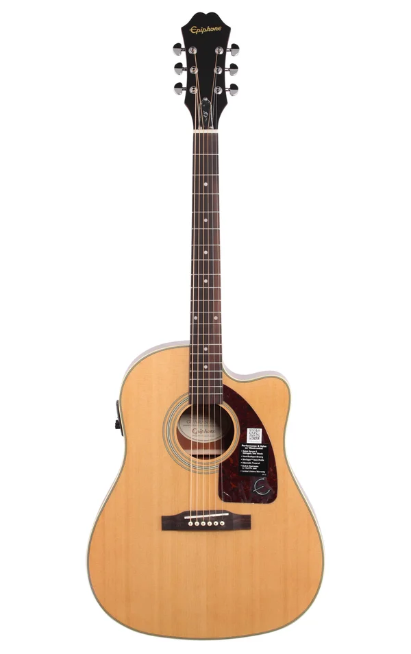 Epiphone AJ-210CE Acoustic-Electric Guitar Outfit (Natural)
